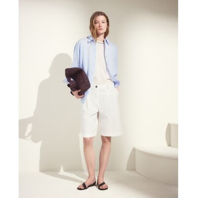 Woman El Corte Inglés Short de mujer liso estilo chinos. (38) Blanco mujer Woman El Corte Inglés Short de mujer liso estilo chinos. (38) Blanco mujer