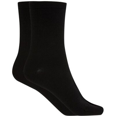 Blanco Calcetines cortos de mujer de algodón Ancho Especial. Hecho en España. (única) Negro mujer Blanco Calcetines cortos de mujer de algodón Ancho Especial. Hecho en España. (única) Negro mujer