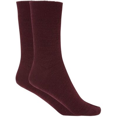 Blanco Calcetines cortos de mujer de orlón lisos - Termic. Hecho en España. Granate mujer Blanco Calcetines cortos de mujer de orlón lisos - Termic. Hecho en España. Granate mujer