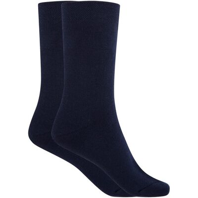 Blanco Calcetines cortos de mujer de algodón - rizo interior - Térmico. Hecho en España. (única) Azul marino mujer Blanco Calcetines cortos de mujer de algodón - rizo interior - Térmico. Hecho en España. (única) Azul marino mujer