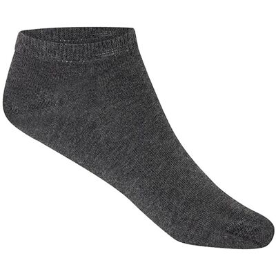 Blanco Calcetin de mujer corto liso. (única) Gris mujer Blanco Calcetin de mujer corto liso. (única) Gris mujer