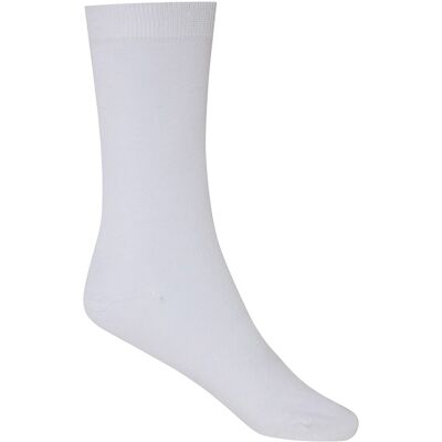 Calcetin de mujer largo liso. (única) Blanco mujer Calcetin de mujer largo liso. (única) Blanco mujer
