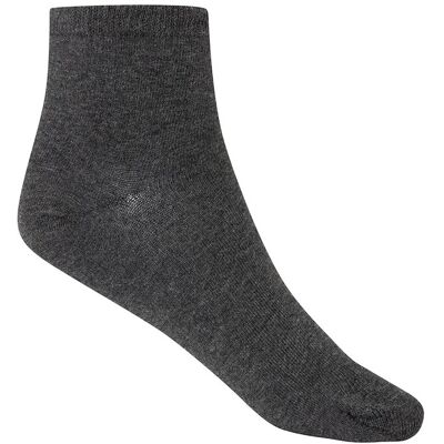 Blanco Calcetin de mujer largo liso. (única) Gris mujer Blanco Calcetin de mujer largo liso. (única) Gris mujer