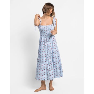 Admas Camisón largo de mujer de punto viscosa en color azul. (44) Azul mujer Admas Camisón largo de mujer de punto viscosa en color azul. (44) Azul mujer