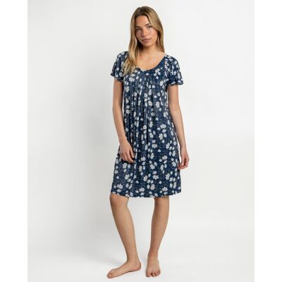 Admas Camisón corto de mujer de punto viscosa en color azul marino. (40) Azul marino mujer Admas Camisón corto de mujer de punto viscosa en color azul marino. (40) Azul marino mujer