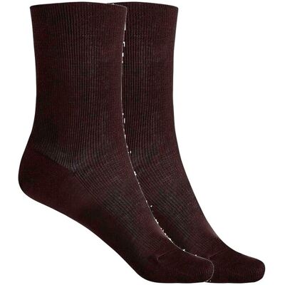Blanco Pack de 2 pares de calcetines de mujer de algodón mercerizado de canalé antialérgico. (38-39) Marrón oscuro mujer Blanco Pack de 2 pares de calcetines de mujer de algodón mercerizado de canalé antialérgico. (38-39) Marrón oscuro mujer