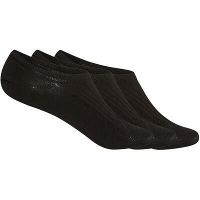 Blanco Pack de 3 pares de pinkies de mujer de bambú invisibles. (Única) Negro mujer Blanco Pack de 3 pares de pinkies de mujer de bambú invisibles. (Única) Negro mujer
