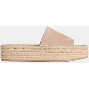 Calvin Sandalia yute mujer . (37) Beige mujer Calvin Sandalia yute mujer . (37) Beige mujer