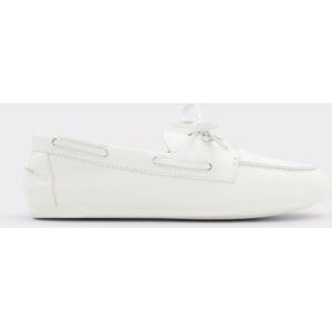 ALDO Mocasines planos de mujer con punta redonda. Blanco mujer ALDO Mocasines planos de mujer con punta redonda. Blanco mujer