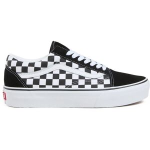 Vans Zapatillas casual unisex Old Skool Platform . (38,5) Blanco / Negro mujer Vans Zapatillas casual unisex Old Skool Platform . (38,5) Blanco / Negro mujer