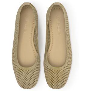 Ecoalf Bailarinas planas de mujer con punta redonda. (39) Beige mujer Ecoalf Bailarinas planas de mujer con punta redonda. (39) Beige mujer