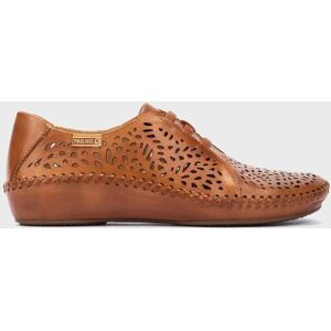 Pikolinos Zapatos planos de mujer de piel con cordones elásticos. (38) Marrón mujer Pikolinos Zapatos planos de mujer de piel con cordones elásticos. (38) Marrón mujer