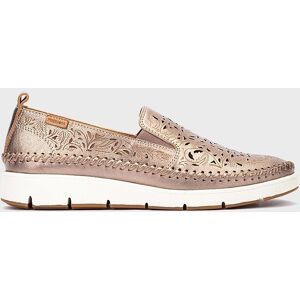 Pikolinos Mocasines de mujer de piel con suela extraligera. (35) Plata mujer Pikolinos Mocasines de mujer de piel con suela extraligera. (35) Plata mujer