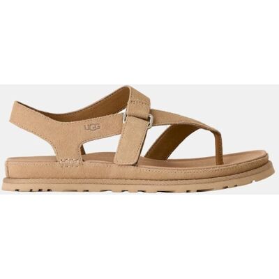 Ugg Sandalia plana esclava goldengaze toe post. (41) Natural mujer Ugg Sandalia plana esclava goldengaze toe post. (41) Natural mujer