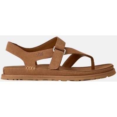 Ugg Sandalia plana esclava goldengaze toe post. (39) Cuero mujer Ugg Sandalia plana esclava goldengaze toe post. (39) Cuero mujer