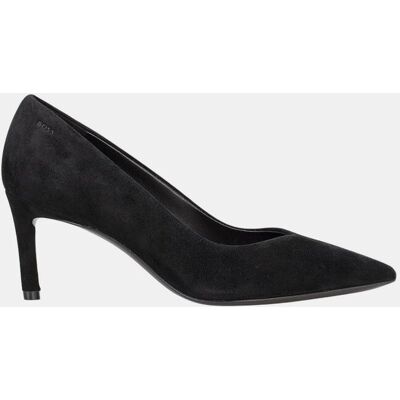 Boss Zapatos de salón de mujer en ante con tacón fino. (36) Negro mujer Boss Zapatos de salón de mujer en ante con tacón fino. (36) Negro mujer