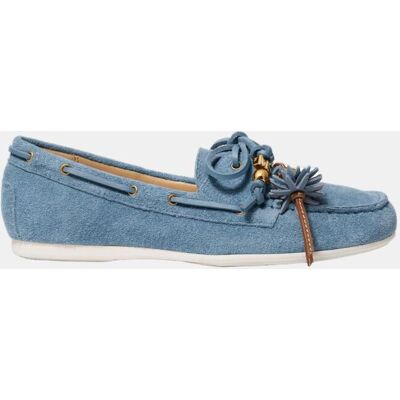 MICHAEL Michael Kors Mocasines Fallon de mujer. (38) Azul claro mujer MICHAEL Michael Kors Mocasines Fallon de mujer. (38) Azul claro mujer