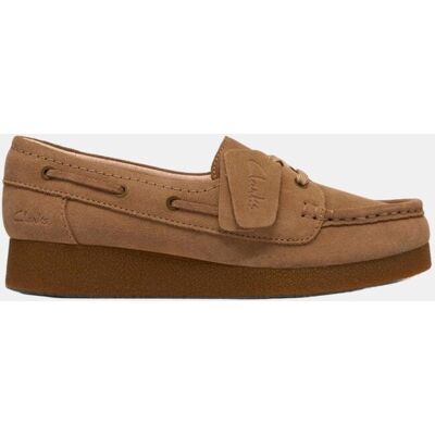 Clarks ZAPATO WallabeeEVOSea Dark Sand Suede en color Dark Sand Suede con suela de Goma. (41,5) Marrón oscuro mujer Clarks ZAPATO WallabeeEVOSea Dark Sand Suede en color Dark Sand Suede con suela de Goma. (41,5) Marrón oscuro mujer