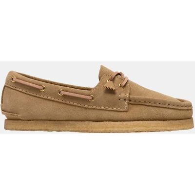 Clarks Zapato Godney Boat Maple en Suede con suela de crepe. (36,5) Marrón Suave mujer Clarks Zapato Godney Boat Maple en Suede con suela de crepe. (36,5) Marrón Suave mujer