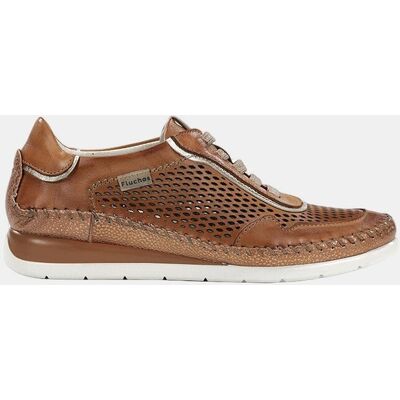 Fluchos Zapato de mujer en piel con picados. (35) Cuero mujer Fluchos Zapato de mujer en piel con picados. (35) Cuero mujer