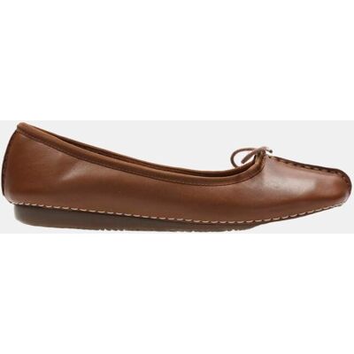 Clarks Zapato Freckle Ice Dark Tan Lea en color Dark Tan Lea con suela de TR. (39,5) Marrón oscuro mujer Clarks Zapato Freckle Ice Dark Tan Lea en color Dark Tan Lea con suela de TR. (39,5) Marrón oscuro mujer
