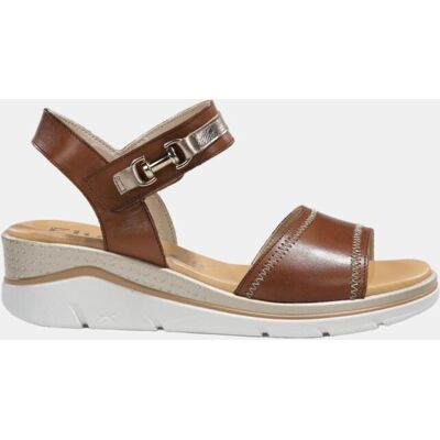 Fluchos Sandalia de mujer en piel con cierre velcro. (40) Cuero mujer Fluchos Sandalia de mujer en piel con cierre velcro. (40) Cuero mujer