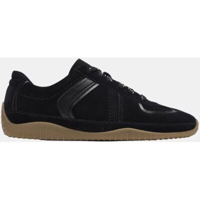 Clarks Zapatilla Meridor Lo Black Sde en color Black Sde con suela de Goma. (36,5) Negro mujer Clarks Zapatilla Meridor Lo Black Sde en color Black Sde con suela de Goma. (36,5) Negro mujer