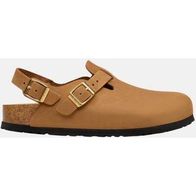 Birkenstock ZuecoTokio en piel de nubuck. Cuero mujer Birkenstock ZuecoTokio en piel de nubuck. Cuero mujer