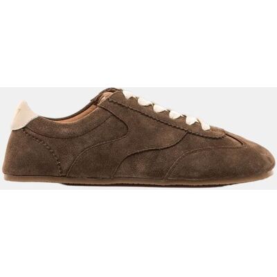 mustang Zapatillas confort de mujer en piel de serraje con piso barefoot. (36) Marrón mujer mustang Zapatillas confort de mujer en piel de serraje con piso barefoot. (36) Marrón mujer