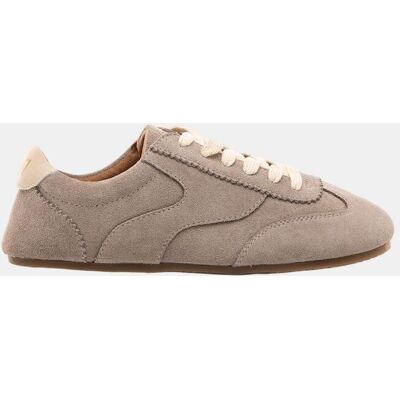 mustang Zapatillas confort de mujer en piel de serraje con piso barefoot. (39) Gris mujer mustang Zapatillas confort de mujer en piel de serraje con piso barefoot. (39) Gris mujer