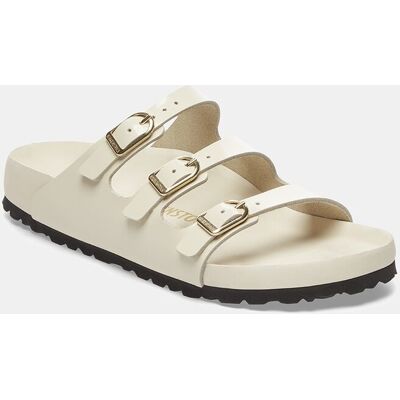 Birkenstock Sandalias de mujer Florida en cuero natural esmaltado. (40) Blanco mujer Birkenstock Sandalias de mujer Florida en cuero natural esmaltado. (40) Blanco mujer