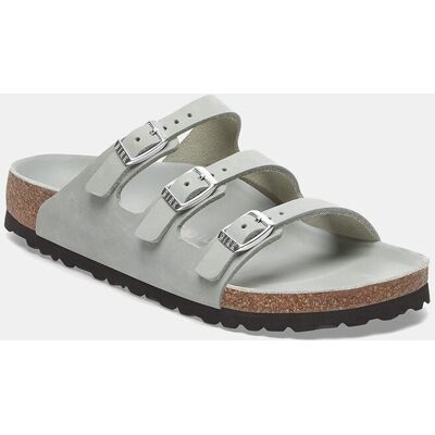 Birkenstock Sandalias de mujer Florida en cuero natural de nobuck. (37) Verde mujer Birkenstock Sandalias de mujer Florida en cuero natural de nobuck. (37) Verde mujer