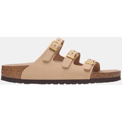 Birkenstock Sandalias de mujer Florida en cuero natural de nobuck. (39) Natural mujer Birkenstock Sandalias de mujer Florida en cuero natural de nobuck. (39) Natural mujer