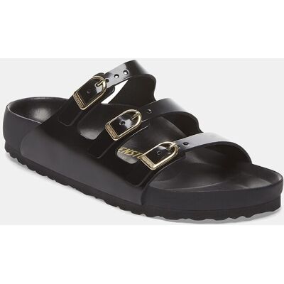 Birkenstock Sandalias de mujer Florida en cuero natural esmaltado. (36) Negro mujer Birkenstock Sandalias de mujer Florida en cuero natural esmaltado. (36) Negro mujer