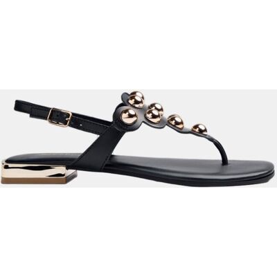 Gioseppo Sandalias piel tachas. (41) Negro mujer Gioseppo Sandalias piel tachas. (41) Negro mujer