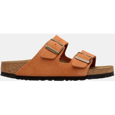 Birkenstock Sandalia en ante. (40) Naranja fuerte mujer Birkenstock Sandalia en ante. (40) Naranja fuerte mujer