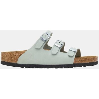 Birkenstock Sandalia en piel de nobuc. (40) Verde Salvia mujer Birkenstock Sandalia en piel de nobuc. (40) Verde Salvia mujer