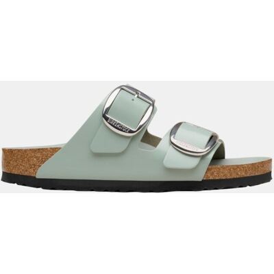 Birkenstock Arizona hebilla grande cuero natural esmaltado. Verde Aqua mujer Birkenstock Arizona hebilla grande cuero natural esmaltado. Verde Aqua mujer