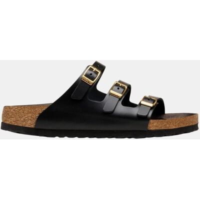 Birkenstock Sandalia Florida en piel . (40) Negro mujer Birkenstock Sandalia Florida en piel . (40) Negro mujer