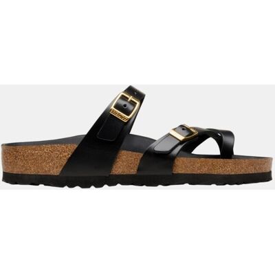 Birkenstock Chanclas de mujer con tira al dedo. Negro mujer Birkenstock Chanclas de mujer con tira al dedo. Negro mujer