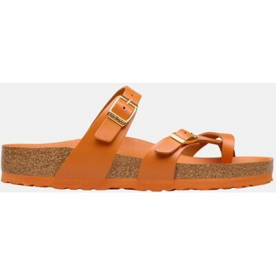 Birkenstock Chanclas de mujer con tira al dedo. (40) Naranja fuerte mujer Birkenstock Chanclas de mujer con tira al dedo. (40) Naranja fuerte mujer