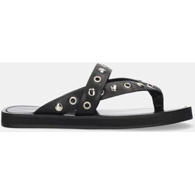Bibi Lou Mules mujer piel planas. (36) Negro mujer Bibi Lou Mules mujer piel planas. (36) Negro mujer