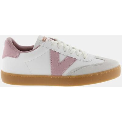Victoria Zapatillas deportivas de mujer con piezas de serraje e interior en contraste. (36) Rosa mujer Victoria Zapatillas deportivas de mujer con piezas de serraje e interior en contraste. (36) Rosa mujer