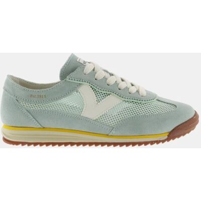 Victoria Zapatillas de rejilla mujer Saturno con piezas de serraje al tono. (36) Verde menta mujer Victoria Zapatillas de rejilla mujer Saturno con piezas de serraje al tono. (36) Verde menta mujer
