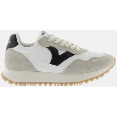 Victoria Zapatillas deportivas de mujer de nylon con piezas de color y serraje y suela dentada. (41) mujer Victoria Zapatillas deportivas de mujer de nylon con piezas de color y serraje y suela dentada. (41) mujer