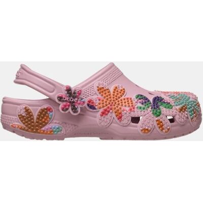 Crocs Zuecos de mujer Classic Summer Beaded Clog. (39) Rosa mujer Crocs Zuecos de mujer Classic Summer Beaded Clog. (39) Rosa mujer