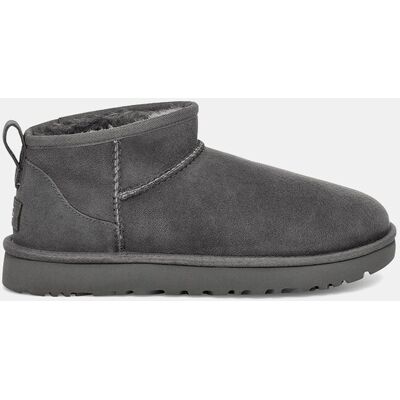 Ugg Botas Classic Ultra Mini de mujer en ante con forro interior de pelo. (40) Gris mujer Ugg Botas Classic Ultra Mini de mujer en ante con forro interior de pelo. (40) Gris mujer