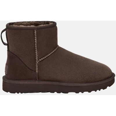 Ugg Botín plano MINI II de mujer en piel Twinface oveja y suela eva. (41) Cuero mujer Ugg Botín plano MINI II de mujer en piel Twinface oveja y suela eva. (41) Cuero mujer