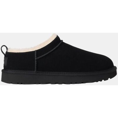 Ugg Botín plano CLASSIC MICRO de mujer en piel y suela eva. (36) Negro mujer Ugg Botín plano CLASSIC MICRO de mujer en piel y suela eva. (36) Negro mujer