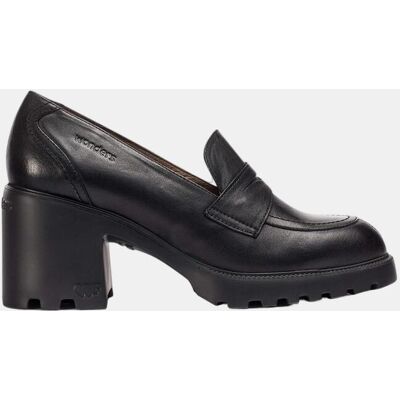 Wonders Mocasines plataforma negro. (38) Negro mujer Wonders Mocasines plataforma negro. (38) Negro mujer